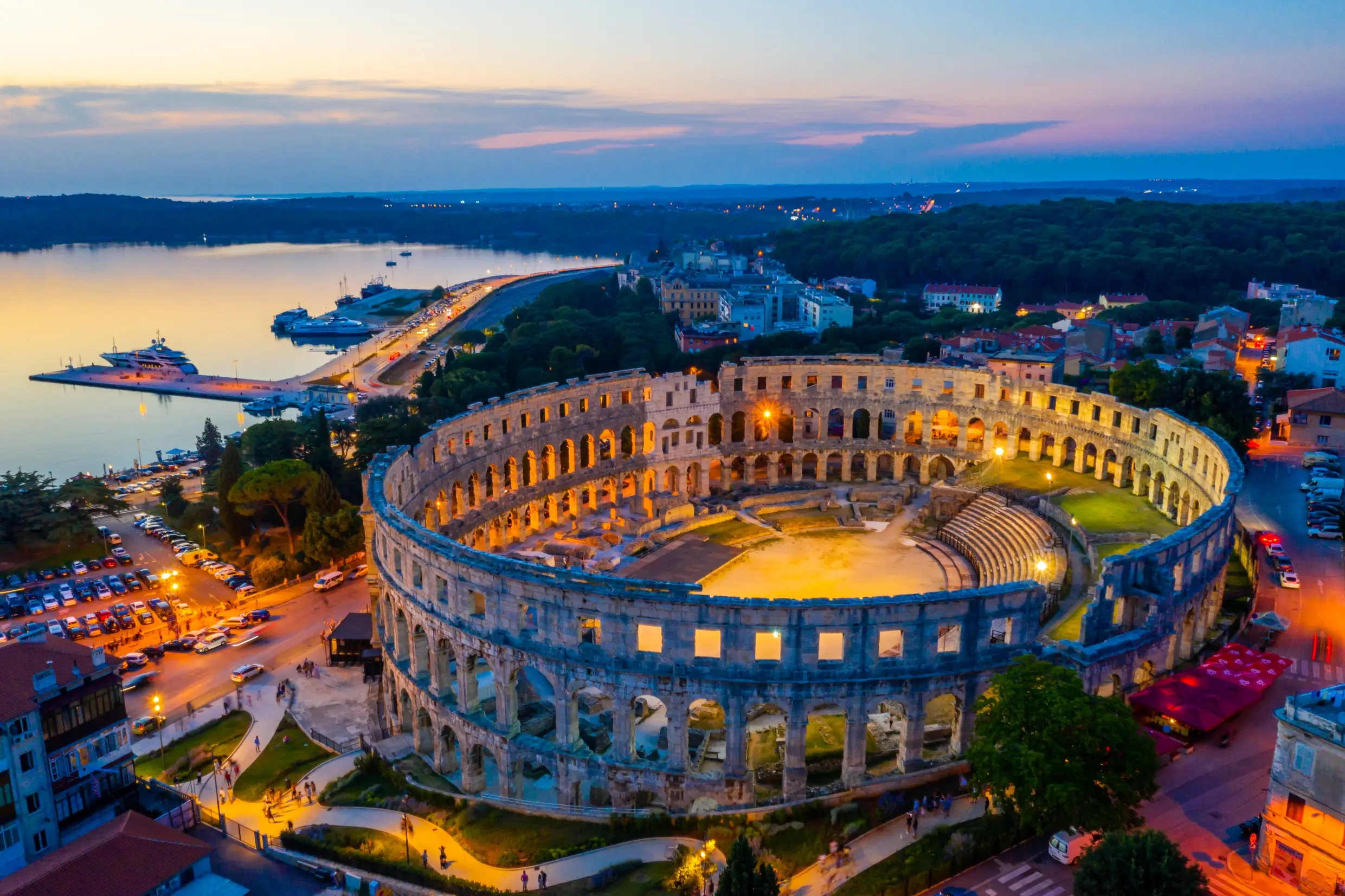 Anfiteatro romano de Pula, Croacia