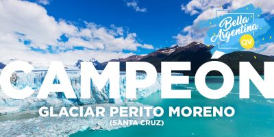 Glaciar Perito Moreno elegido como el lugar más bello de la Argentina